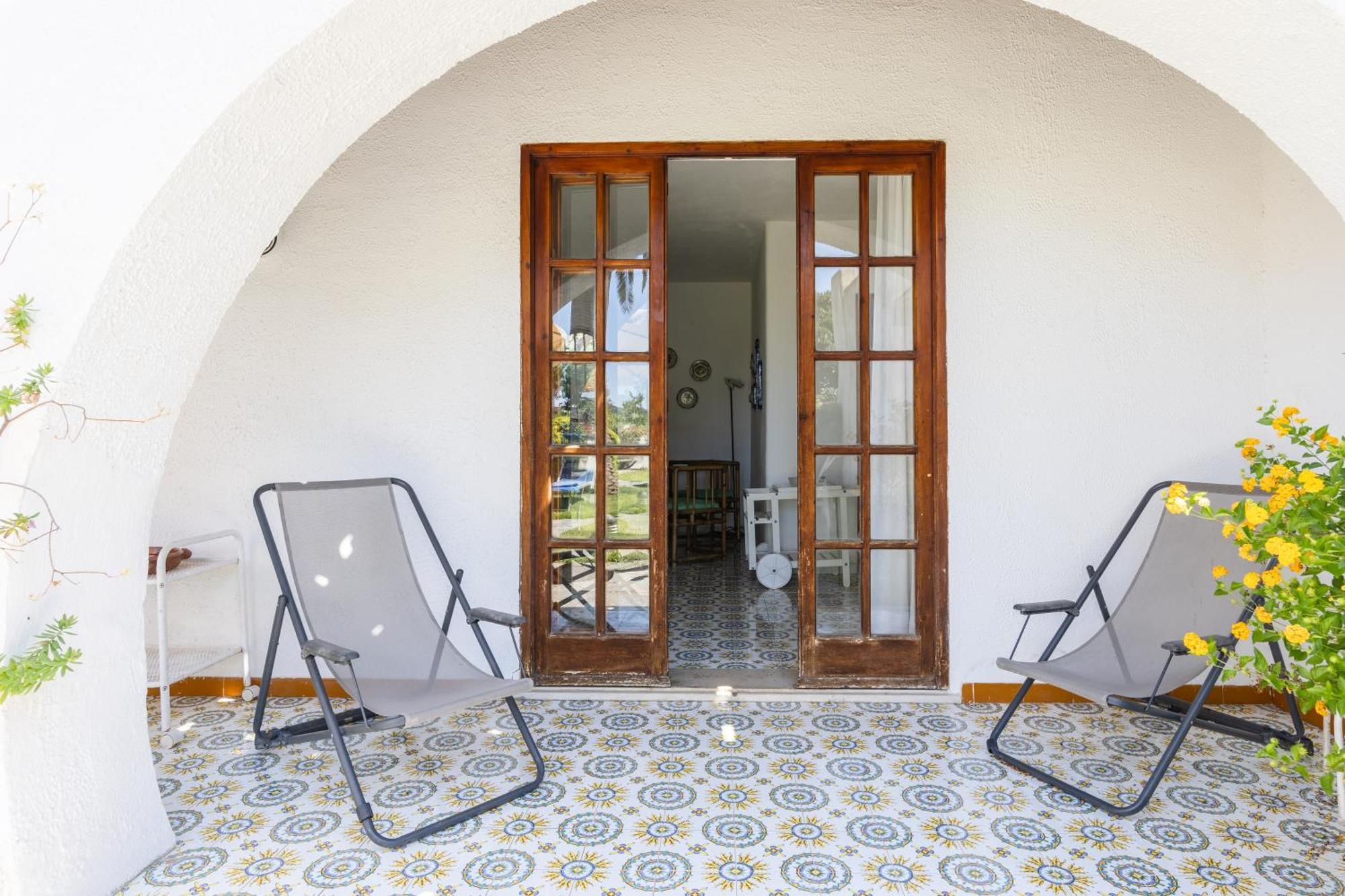 Villetta Con Giardino Esclusivo Di 1000 Mq, Piscina, Tennis, Calcio, Bocce Forio  Ngoại thất bức ảnh